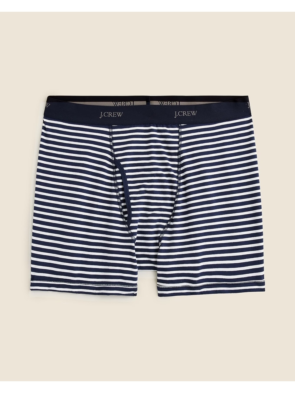 J.Crew Stretch 3" boxer briefs in stripe size medium